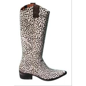 Donald Pliner Western Couture Boot New Chita Hair Calf Leather New $950 NWT